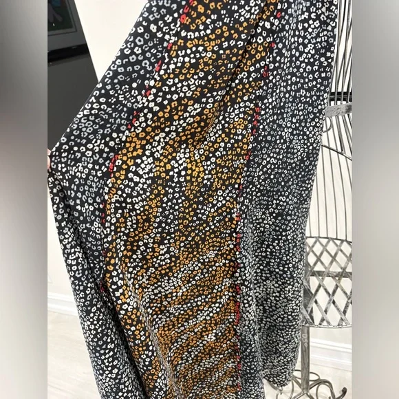 rag & bone Black Multi Floral Print Colette Slip Dress - Picture 9 of 12